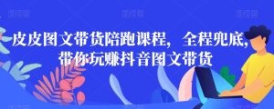 皮皮图文带货陪跑课程，全程兜底，带你玩赚抖音图文带货-星启会