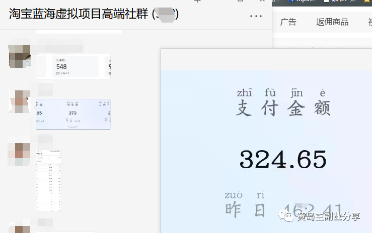 图片[3]-黄岛主：淘宝蓝海虚拟项目陪跑训练营5.0：单天478纯利润（无水印）-星启会