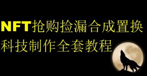 NFT抢购捡漏合成置换科技制作全套教程-星启会