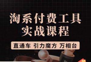 猫老师·淘系付费工具实战课程，直通车/引力魔方/万相台-星启会