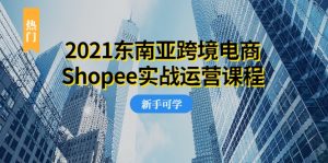 2021东南亚跨境电商SHOPEE实战运营课程，0基础、0经验、0投资的副业项目-星启会