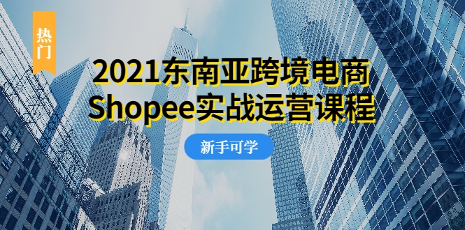 图片[1]-2021东南亚跨境电商SHOPEE实战运营课程，0基础、0经验、0投资的副业项目-星启会