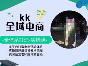 KK全域电商，全体系打造实操课，多平台打造电商逻辑体系-星启会