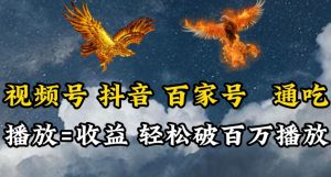 视频号，百家号，抖音流量通吃，抗战时期的英雄人物传记介绍，每天轻松两三张【揭秘】-星启会