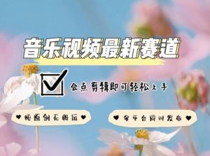 音乐视频赛道最新玩法，纯原创不违规，可所有平台同时发布，会点剪辑即可轻松拿捏【揭秘】-星启会