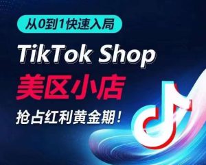 从0到1快速入局TikTok美区小店，快速抢占流量黄金期，开启日出千单之旅-星启会