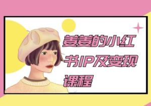 姜姜的小红书IP及变现课程，姜姜小红书2024-星启会