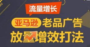 亚马逊流量增长-老品广告放量增效打法，循序渐进，打造更多TOP listing​-星启会