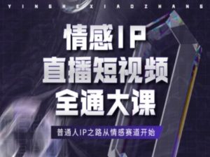 情感IP直播短视频全通大课，普通人IP之路从情感赛道开始-星启会