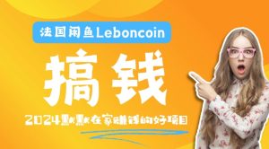 法国闲鱼Leboncoin跨境电商教程：环境邮箱电话解决产品上传及流量，悄悄赚钱【揭秘】-星启会
