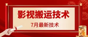 7月29日最新影视搬运技术，各种破百万播放-星启会