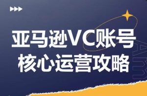 亚马逊VC账号核心玩法解析，实战经验拆解产品模块运营技巧，提升店铺GMV，有效提升运营利润-星启会