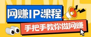 ip合伙人打造1.0，从0到1教你做网创，实现月入过万【揭秘】-星启会
