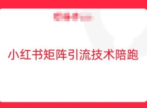 小红书矩阵引流技术，教大家玩转小红书流量-星启会